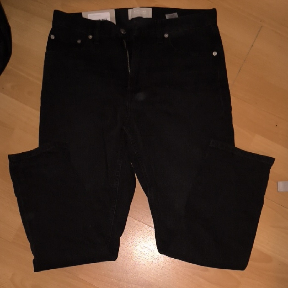 NWT Everlane | Women's Straight Leg Jeans - Deep Black